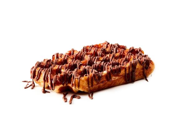 Zinneken's Belgian waffles Harvard square: #01 The Nutella, 2 x $7.05
Liege waffle with Nutella