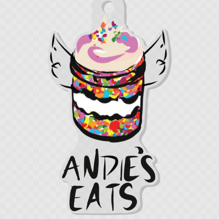 Andie's Eats: Key Chain, 1 x $2.50
Andie's Eats Keychain