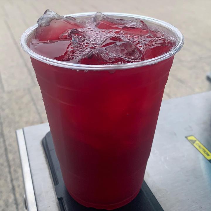 CINI COFFEE: Iced Hibiscus Tea, 1 x $5.00
