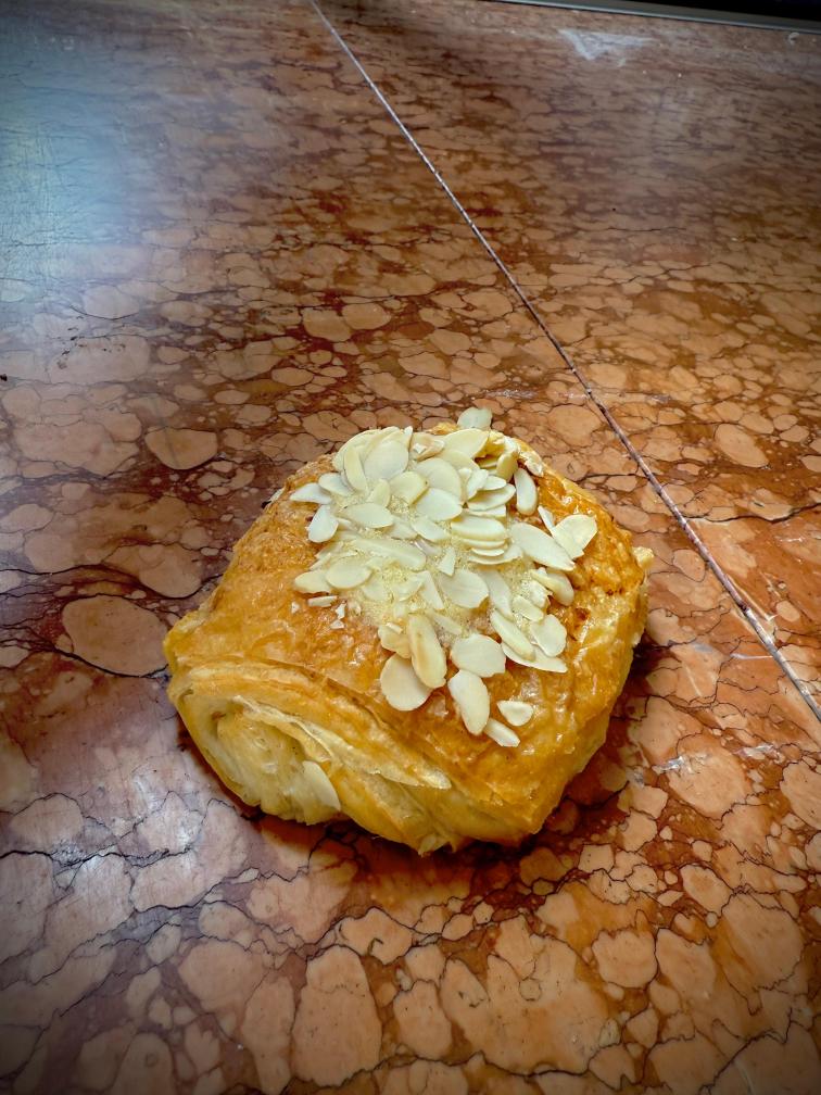 Aux Merveilleux de Fred - West Village: Almond Chocolate Croissant, 1 x $4.95

