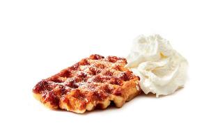 Zinneken's Belgian waffles Harvard square: #02 The Whipped, 1 x $7.05
Liege waffle with homemade whipped cream