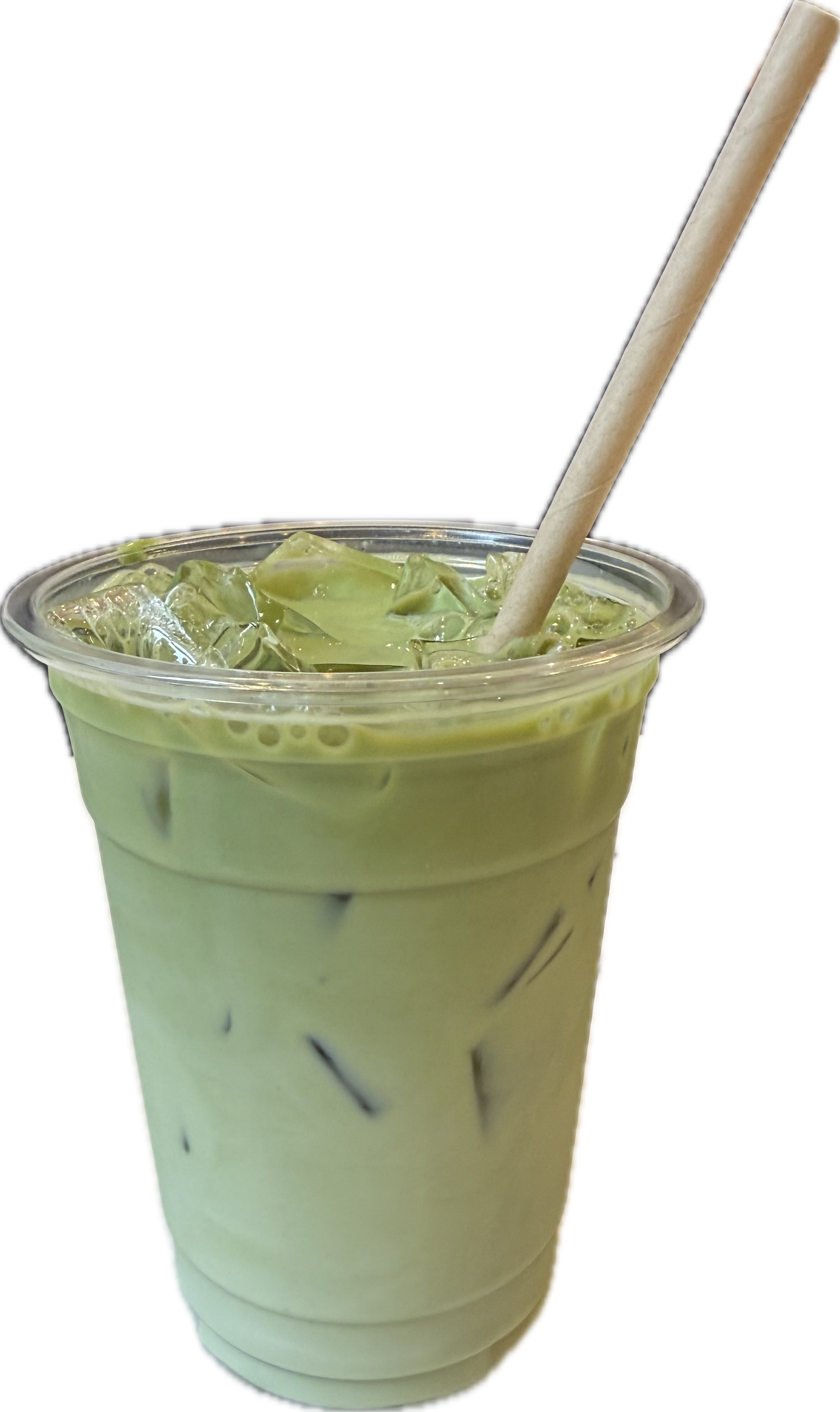 Aux Merveilleux de Fred - West Village: Iced Matcha Latte, 1 x $6.45