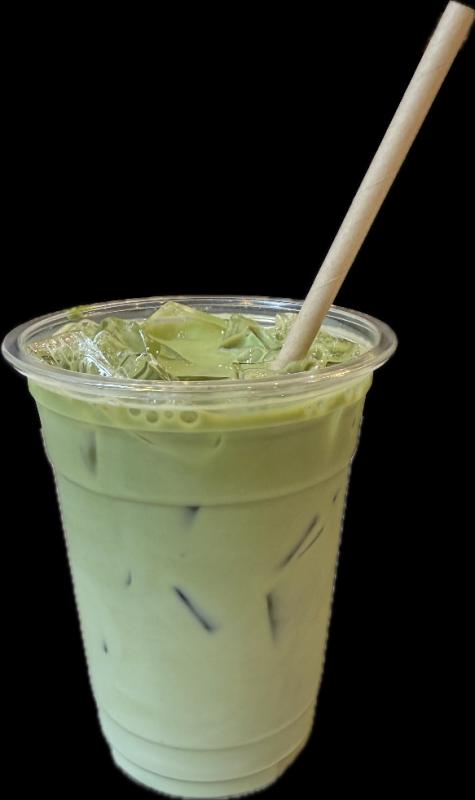 Aux Merveilleux de Fred - West Village: Iced Matcha Latte, 1 x $6.45