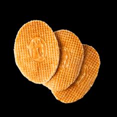 Aux Merveilleux de Fred - Midtown: Pack of 6 Waffles - Biscoff Butter, 1 x $16.50
Thin, fluffy waffles filled with a subtle mix of biscoff.