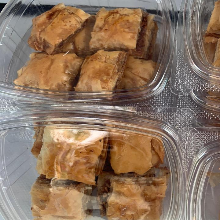 CINI COFFEE: Baklava, 1 x $8.00
