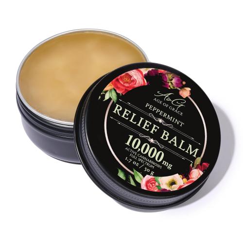 Age of Grace: 10,000 mg CBD Balm (20% Concentration), Peppermint, 1 x $125.00
Looking for powerful topical relief from chronic pain, muscle aches, or inflammation?
Our High-Potency 10,000 mg CBD Balm is formulated to deliver maximum strength, fast-absorbing relief exactly where you need it. Infused with full-spectrum CBD and soothing botanicals like Peppermint Oil and Menthol, this balm works synergistically to ease discomfort and support recovery.
🌿 Benefits:
Targets sore muscles, joint pain, inflammation & arthritis
Extra-strength 10,000 mg CBD concentration
Non-GMO, cruelty-free, and made in small batches in the USA
Easy-to-apply balm – no mess, no residue
Fast absorption and long-lasting effects
Ideal for athletes, active individuals, and anyone seeking a natural solution to muscle and joint discomfort.
Ingredients:
Organic MCT Oil
Organic Beeswax
Full Spectrum CBD, <0.3% THC, 3rd Party Tested and Certified
Organic Peppermint Oil
Note:
Subscriptions are scheduled for the first of the month regardless of when the first order is placed.