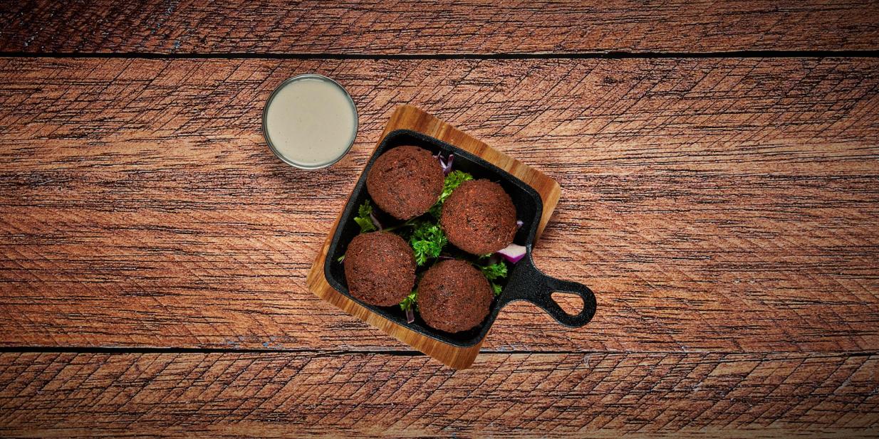 SALMA EAST VILLAGE: Falafel appetizers, 1 x $8.00
