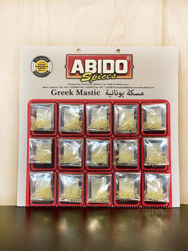 Manousheh: Miskeh Cooking (mastic big), 1 x $3.00