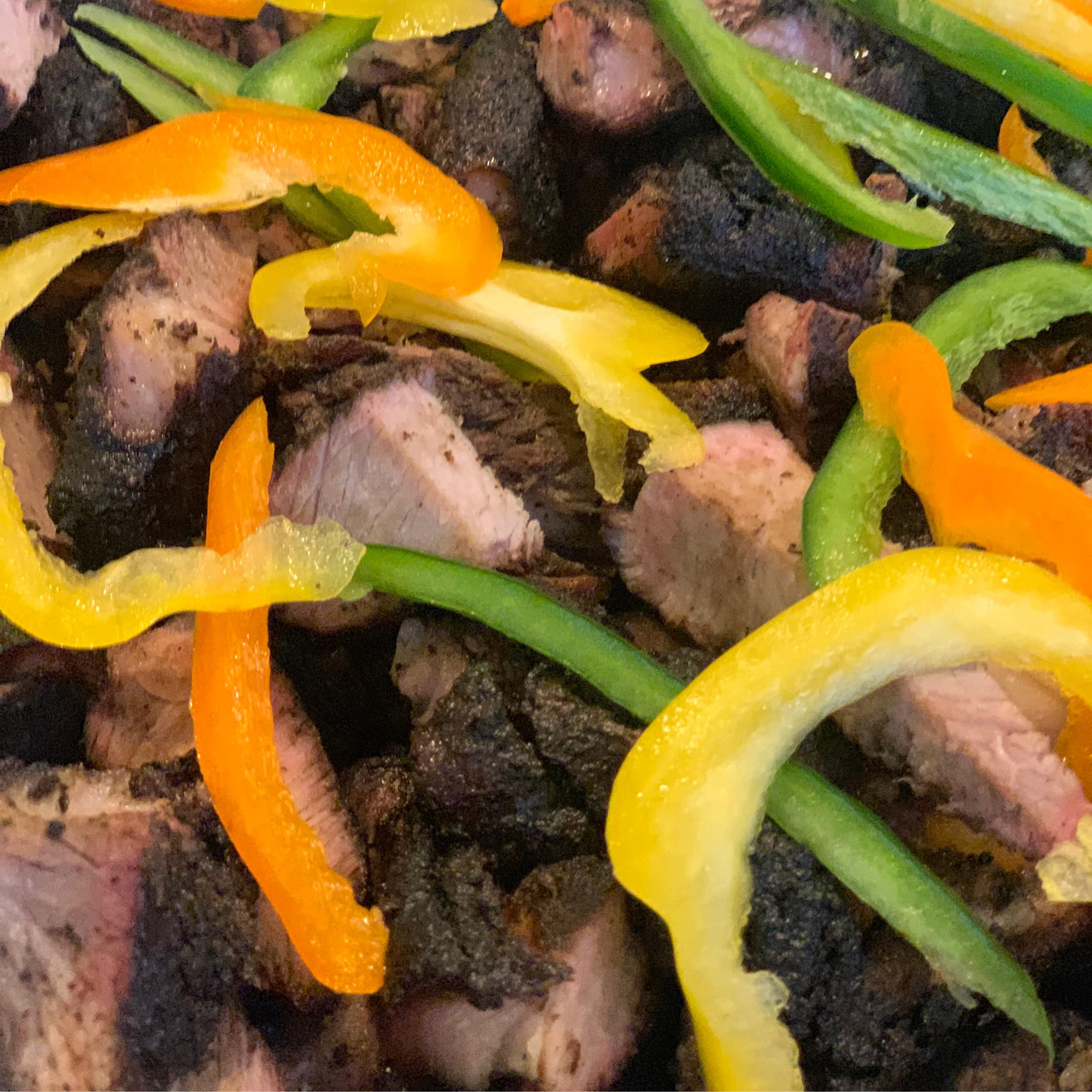 J&J Jerk Cuizine: Jerk Pork Box, 1 x $20.00