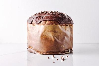 Brigadeiro Bakery: Chocolate Brigadeiro Panettone, 2 x $85.00
Panettone is more than a sweet bread loaf, it’s a true Italian Christmas tradition. But at Brigadeiro Bakery, ours got a Brazilian tweak. We've added chocolate chips, and an inner layer filled with creamy Brigadeiro, and lastly topped with 58% dark chocolate drizzle.

It's a total of 2 lbs of indulgence that is much needed for a memorable celebration.

Happy Holidays!

Ingredients: Flour, sugar, yeast, eggs, butter, vanilla extract, almond extract, cocoa powder, dark chocolate, sweetened condensed milk, milk, corn starch, chocolate crunch sprinkles.