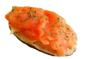 Aux Merveilleux de Fred - Midtown: Salmon toast, 1 x $6.90
