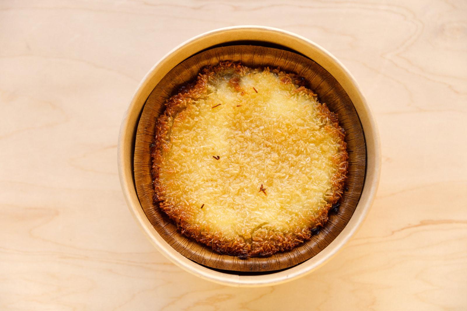 Manousheh: Knefeh, 1 x $8.00
our take on a classic dessert, made of ashta and jibneh