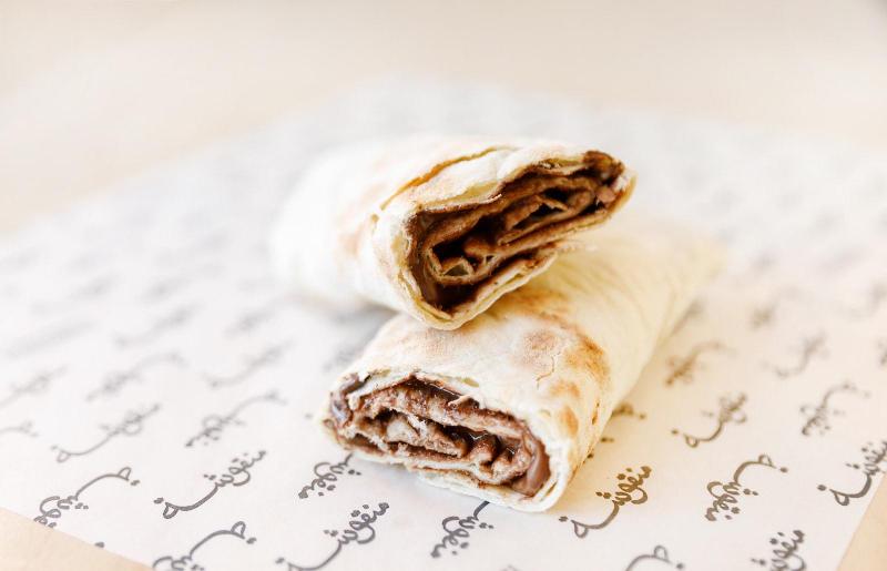 Manousheh: Nutella, 2 x $6.00
hazelnut chocolate spread on our freshly baked flatbread