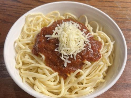 Lobstah On A Roll: Kid's Pasta with Marinara, 1 x $9.90
