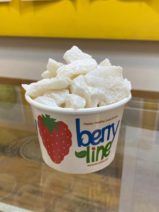 BerryLine: Mochi Cup, 1 x $4.63
Add a small sized BerryLine cup of our famous homemade mochi chunks!