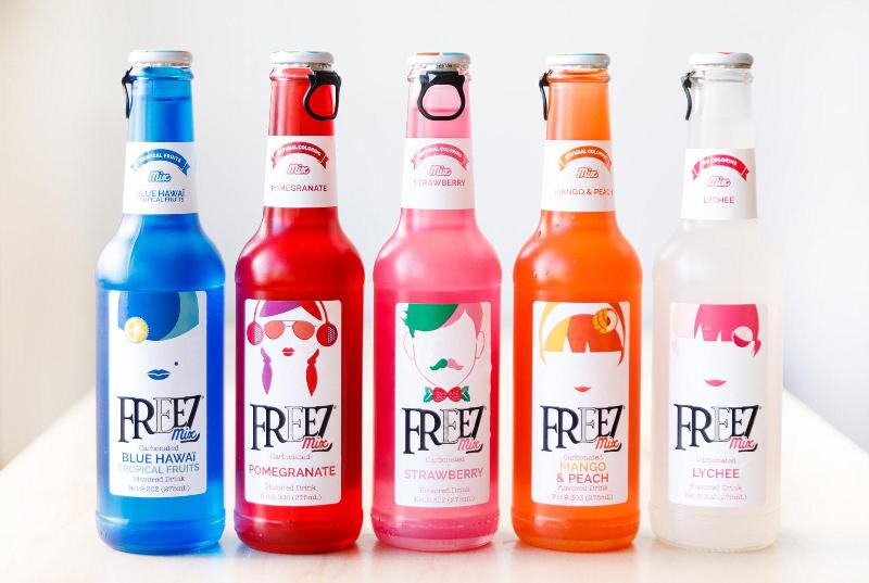 Manousheh: Freez , 1 x $4.00
Lebanese carbonated drinks