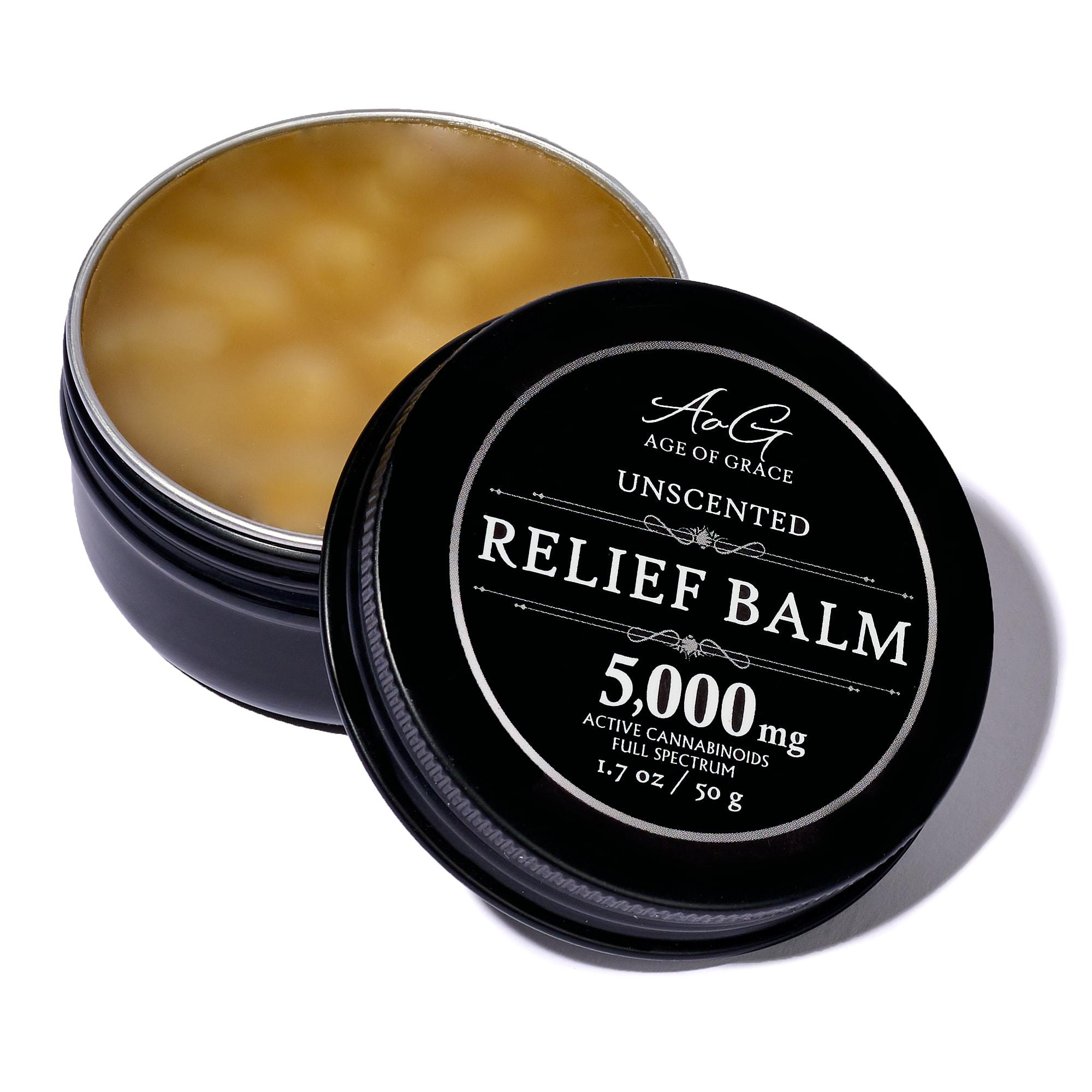Age of Grace: 5,000 mg CBD Balm (10% Concentration), Unscented, 1 x $75.00
Our 5,000mg Full-Spectrum CBD Balm delivers powerful, targeted relief for deep muscle pain, joint stiffness, and inflammation. Fast-absorbing and made with organic ingredients for clean, effective support.

Ingredients:
Organic MCT Oil
Organic Beeswax
Full Spectrum CBD, <0.3% THC, 3rd Party Tested and Certified


Note:
Subscriptions are scheduled for the first of the month regardless of when the first order is placed.