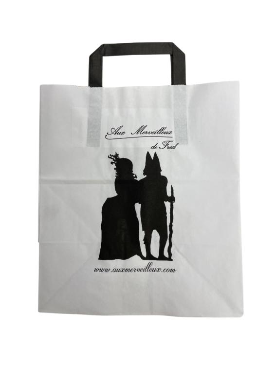 Aux Merveilleux de Fred - West Village: Extra Paper Handle Bags, 1 x $0.50