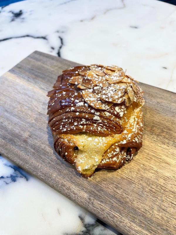 Aux Merveilleux de Fred - West Village: Almond Chocolate Croissant, 2 x $5.40
