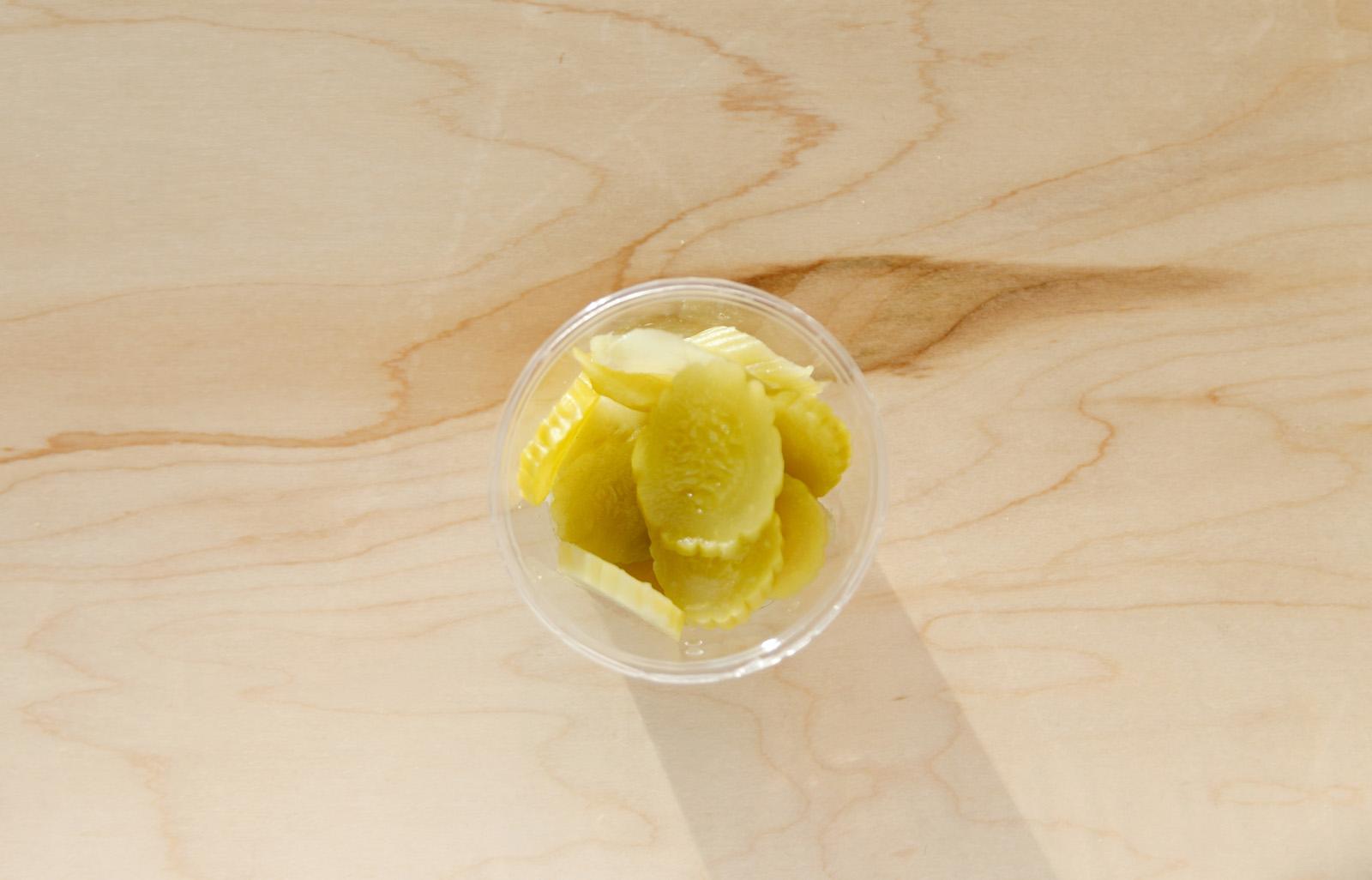 Manousheh: Pickles - TP , 1 x $2.00
Wild cucumber, turnip, or pepper