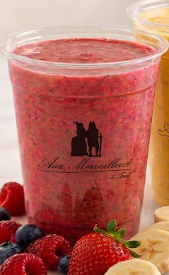 Aux Merveilleux de Fred - Midtown: RED Smoothie, 1 x $9.50