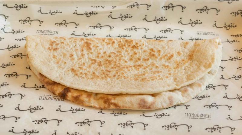 Manousheh: Flatbread Side - TP , 1 x $1.00
Homemade flatbread