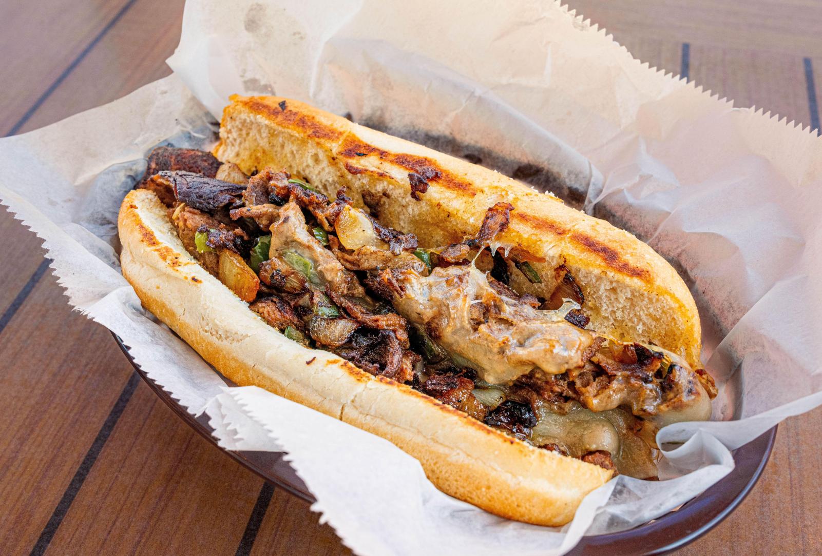 Lobstah On A Roll: Chicken Philly Grindah Meat and cheese only, 1 x $14.50
Indulge in the savory goodness of our Chicken Philly Grindah, a mouth-watering delight packed with flavor. Whether you're looking for a quick and easy meal or craving a versatile ingredient to elevate your dishes, this grindah has you covered. Don't wait any longer – add this culinary gem to your cart now and treat yourself to a delicious experience!