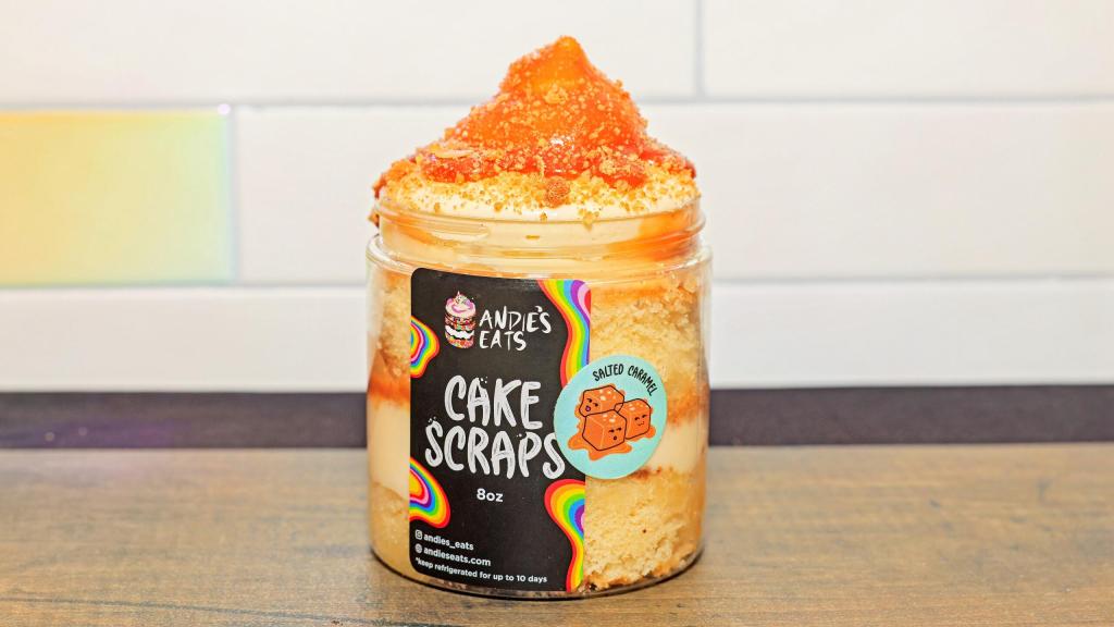 Andie's Eats: Salted Caramel, 1 x $12.00
Vanilla cake layered with cream cheese frosting, salted caramel and salted caramel crunch.