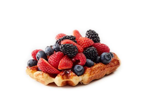 Zinneken's Belgian waffles Harvard square: #10 Berries Insanity, 2 x $11.10
waffle with fresh strawberries, raspberries, blackberries, blueberries