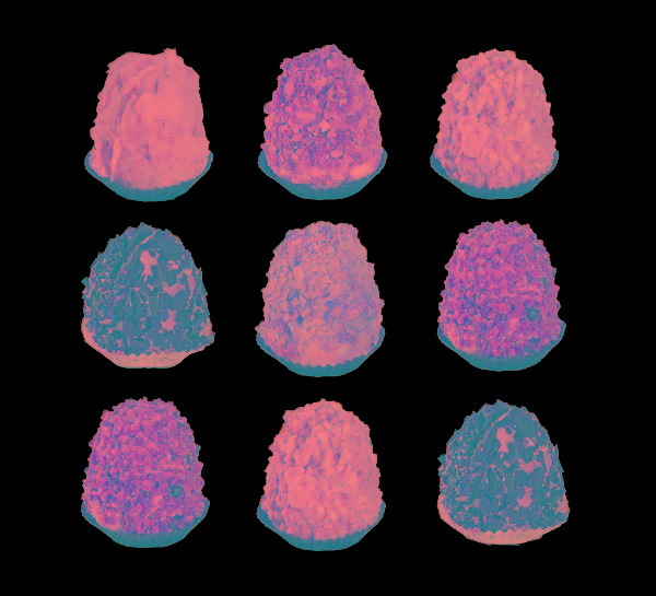 Aux Merveilleux de Fred - West Village: Mini Merveilleux, 16 x $3.30
