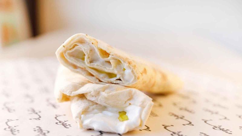 Manousheh: Labneh Manousheh - TP , 1 x $7.00
Traditional thick and creamy yogurt spread on our freshly baked flatbread