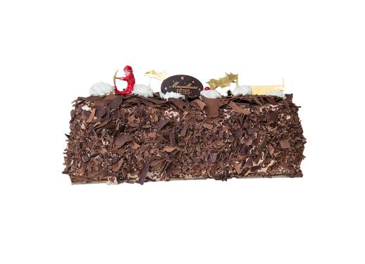 Aux Merveilleux de Fred - West Village: Merveilleux Yule Log, 1 x $34.30
Our signature pastry in a Yule log version, cake size for several people.
Made of a base of meringue, mounted with dark chocolate flavored whipped cream and coated with dark chocolate flakes.