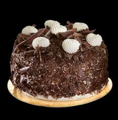 Aux Merveilleux de Fred - West Village: Marvelous Cake (Dark Chocolate), 1 x $49.50
Our signature pastry in multiple persons cake size. Made of a base of meringue, mounted with dark chocolate flavored whipped cream and coated with dark chocolate flakes.