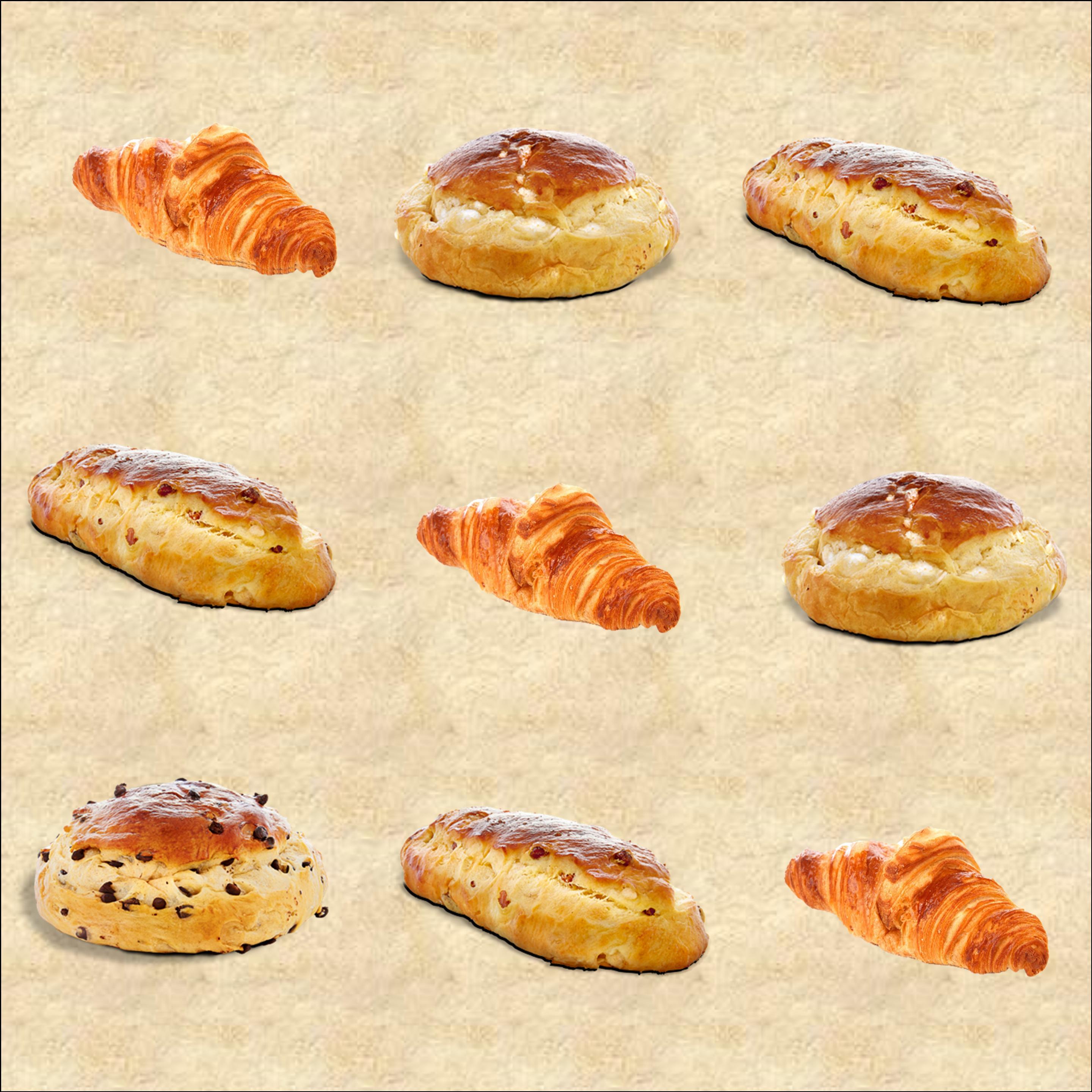 Aux Merveilleux de Fred - West Village: Latest item out of the oven!  (small size) , 1 x $4.99
Our ovens are always on and products come out all day long! Get the latest item that came out! We will pick your item from the very last pan that came out when we receive your order. The exact product will vary depending on baking activity and will be a croissant (plain or chocolate) or a small brioche (plain, pearl sugar, chocolate chips or raisin & sugar)