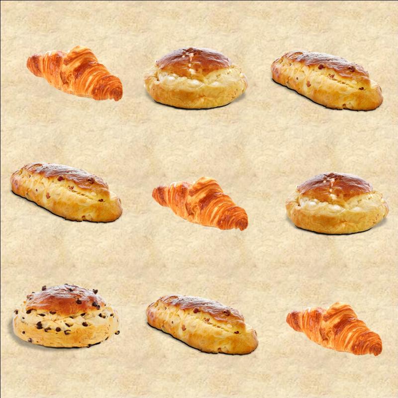 Aux Merveilleux de Fred - West Village: Latest item out of the oven! (small size) , 1 x $4.99
Our ovens are always on and products come out all day long! Get the latest item that came out! We will pick your item from the very last pan that came out when we receive your order. The exact product will vary depending on baking activity and will be a croissant (plain or chocolate) or a small brioche (plain, pearl sugar, chocolate chips or raisin & sugar)