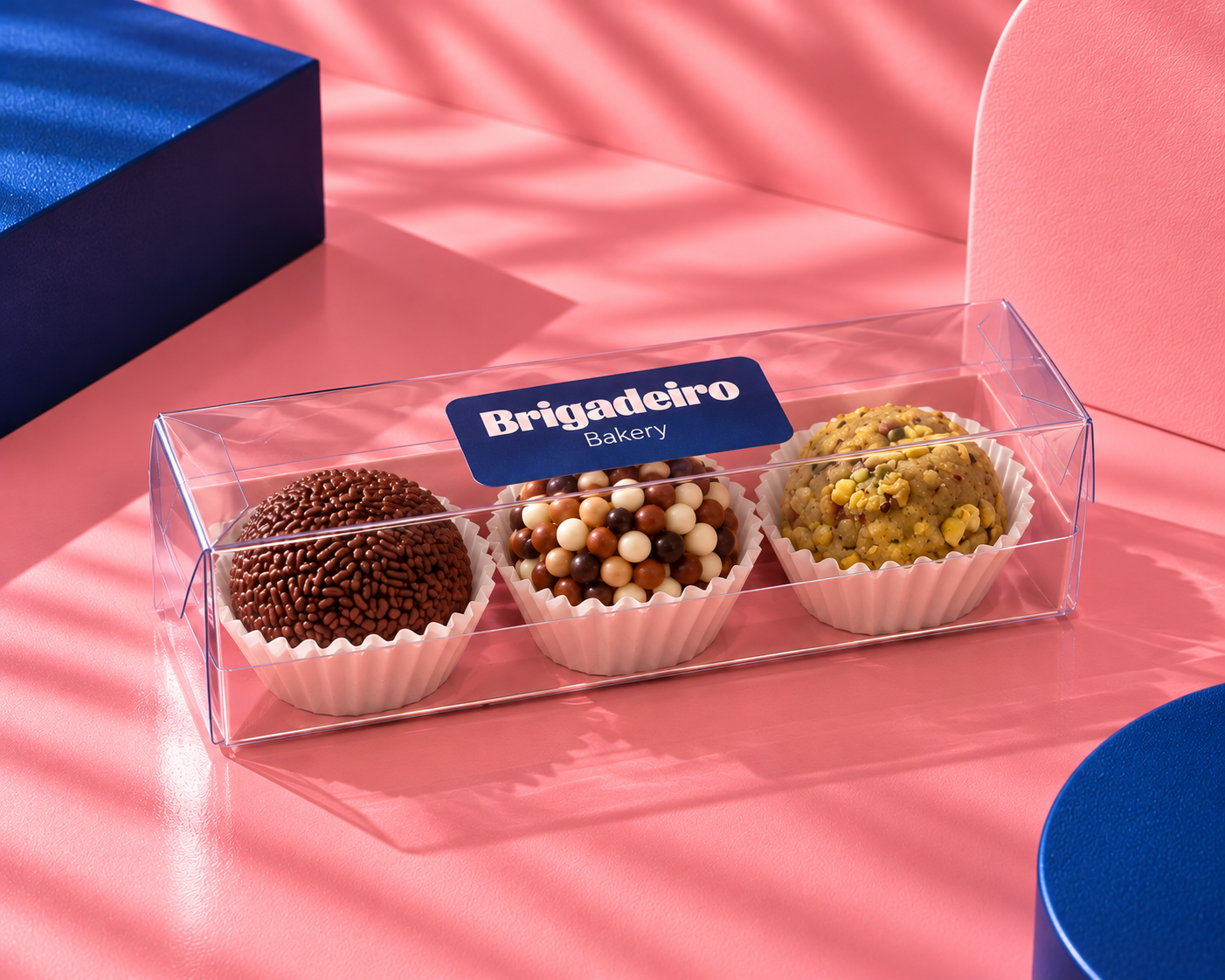 Brigadeiro Bakery: Brigadeiros, 1 x $8.25
Brazil's iconic treat: the most indulgent soft truffles. Choose from a variety of flavors and box sizes.